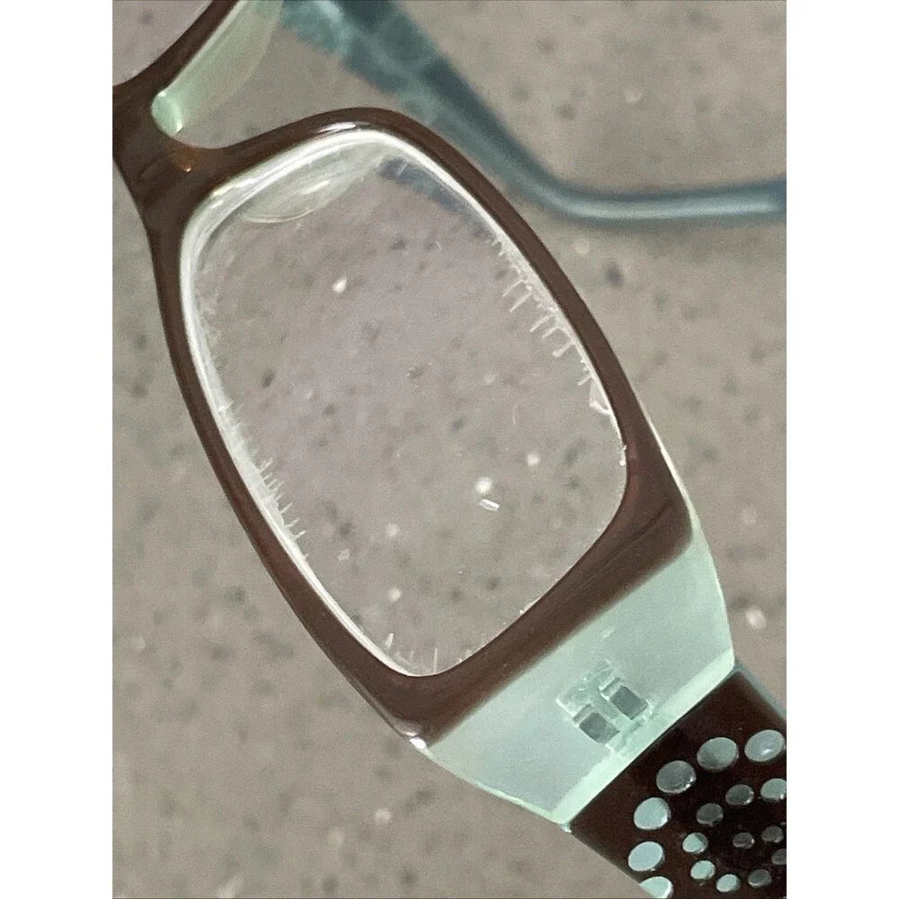 Takumi T9594 Rectangular EYEGLASSES FRAMES ONLY 52-16-135 10 Full Rim Brown Blue
